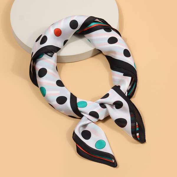 

Polka Dot Pattern Bandana, Multicolor