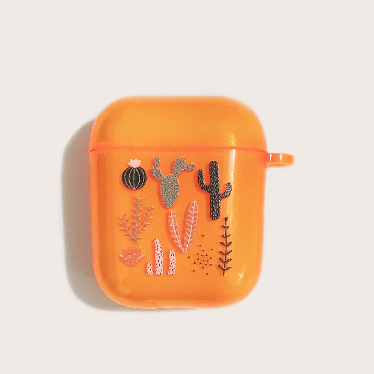 

Cactus Print AirPods Case, Orange