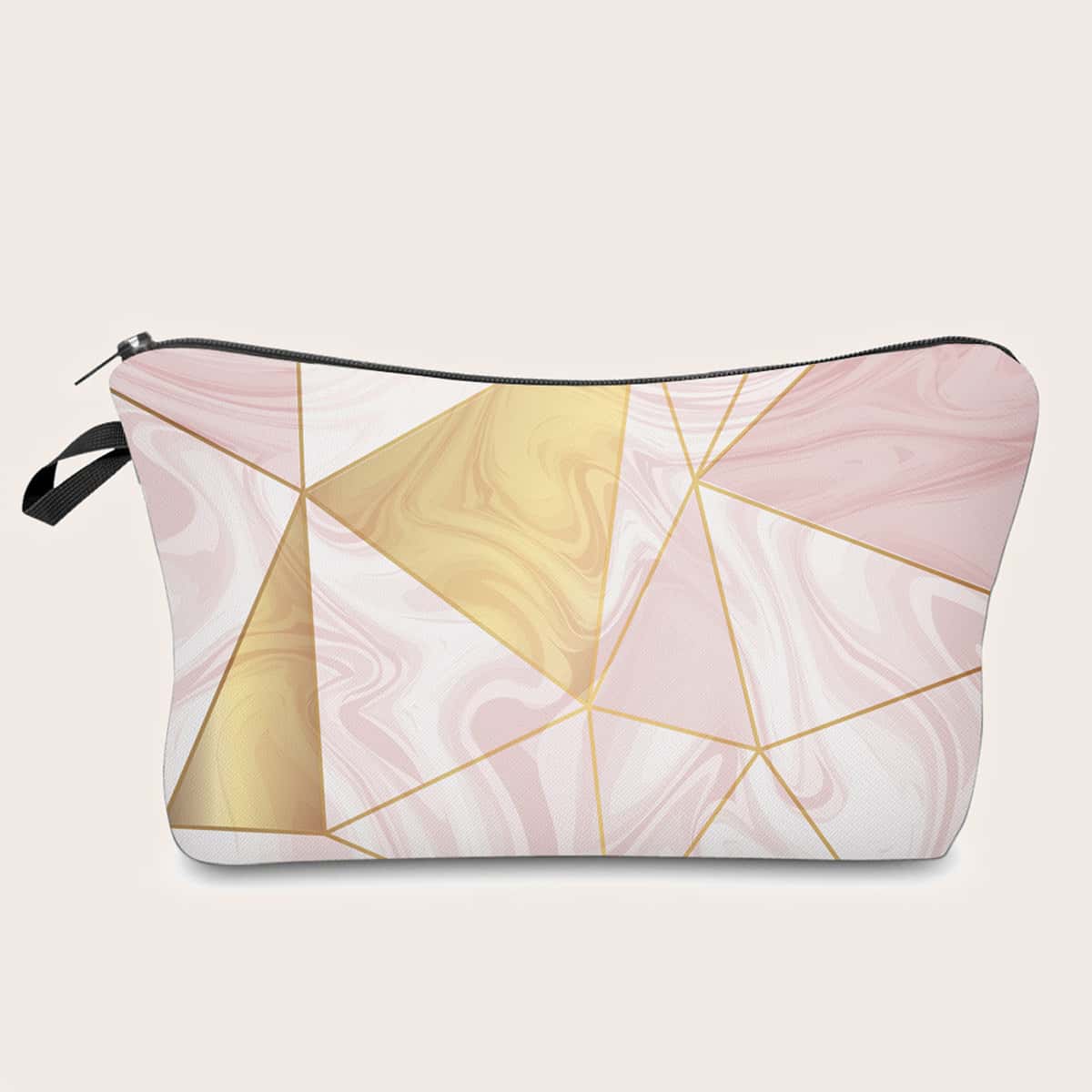 

Color Block Makeup Bag, Multicolor