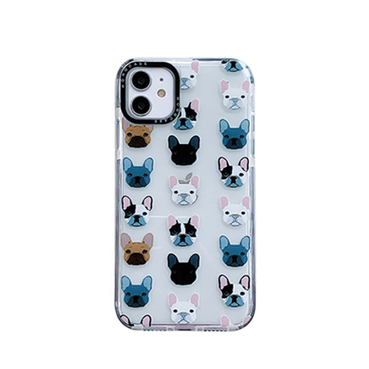 

Cartoon Dog Clear iPhone Case