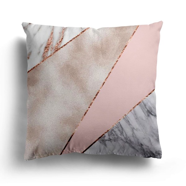 

Marble Pattern Cushion Cover Without Filler, Multicolor