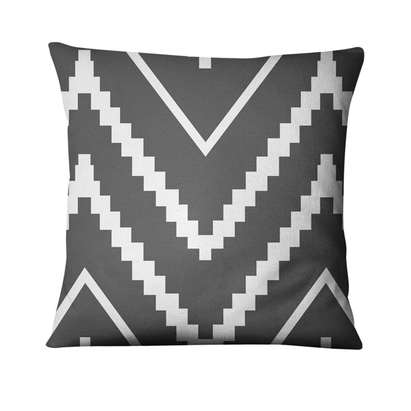 

Chevron Pattern Cushion Cover Without Filler, Multicolor