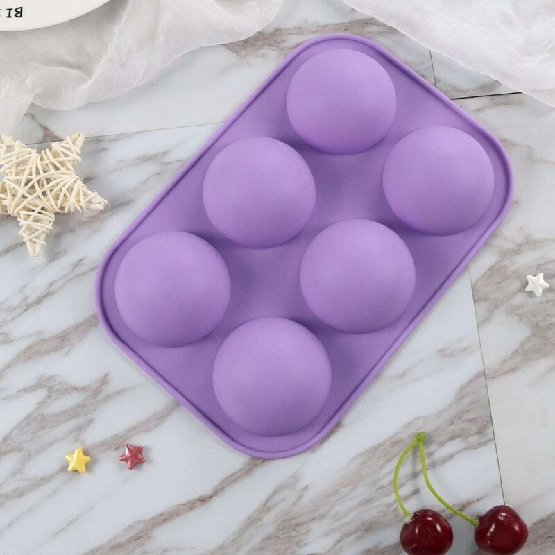 

1pc Silicone Cake Mold, Purple
