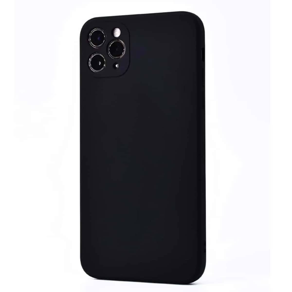

Solid Plain iPhone Case, Black