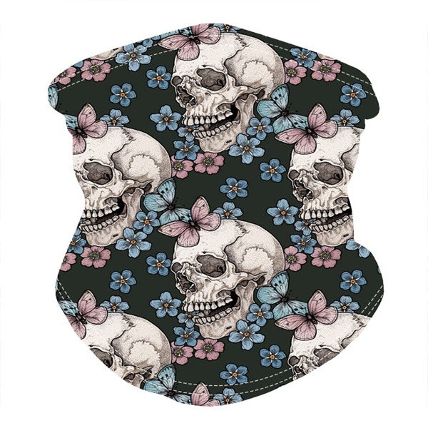 

Men Skull Pattern Sun Protection For The Face, Multicolor