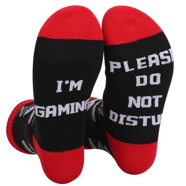 

Letter Graphic Socks, Multicolor