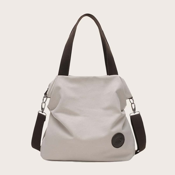 

Large Capacity Tote Bag, White