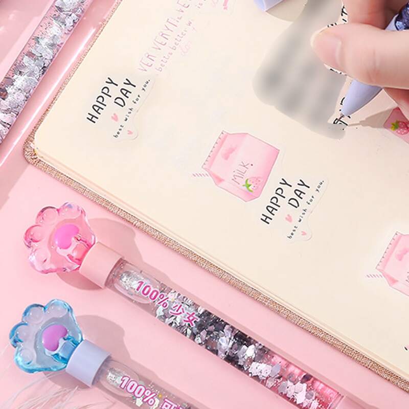 

1pc Random Glitter Gel Pen, Multicolor