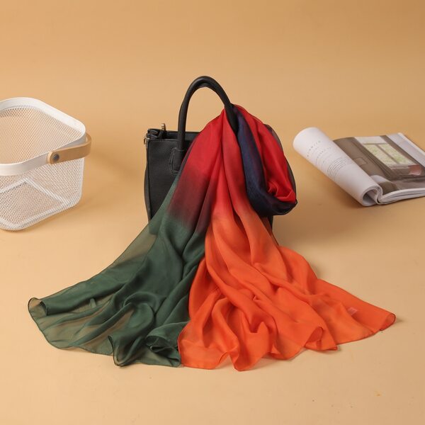 

Color Block Scarf, Multicolor
