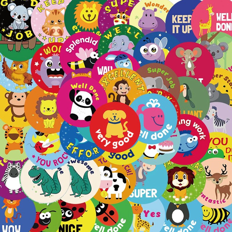 

50pcs Cartoon Graphic Random Sticker, Multicolor