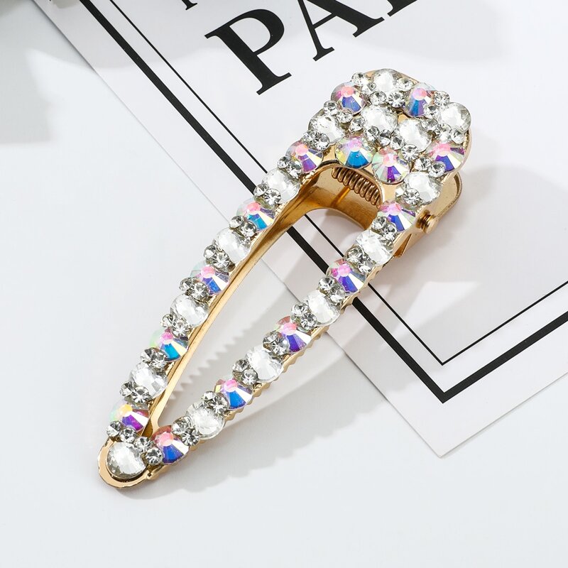 

1pc Rhinestone Hair Clip, Multicolor
