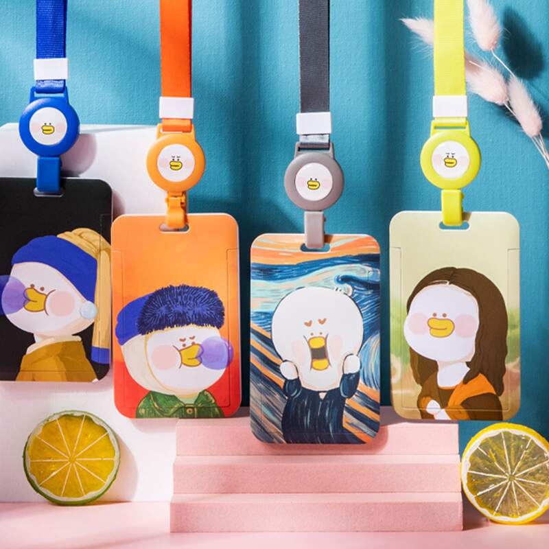 

1pc Cartoon Graphic Random Card Cover, Multicolor