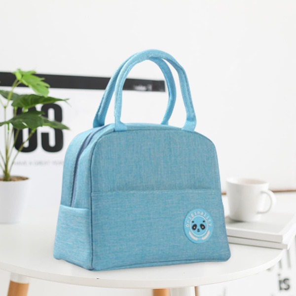 

Cartoon Panda Insulated Lunch Bag, Blue