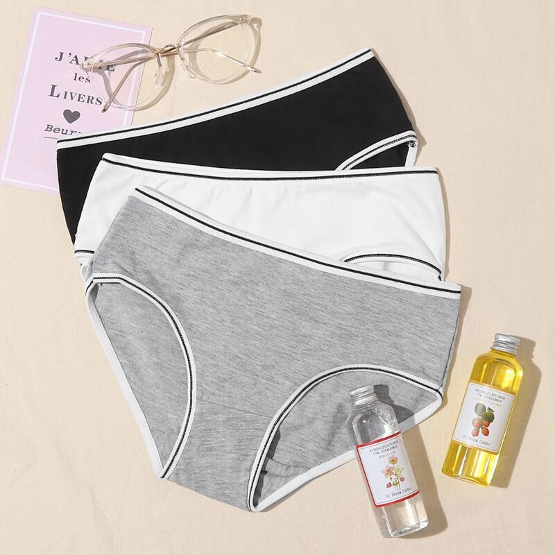 

3pack Simple Panty Set, Multicolor