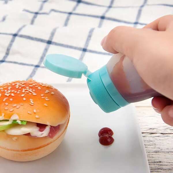 

1pc Sauce Squeeze Bottle, Blue
