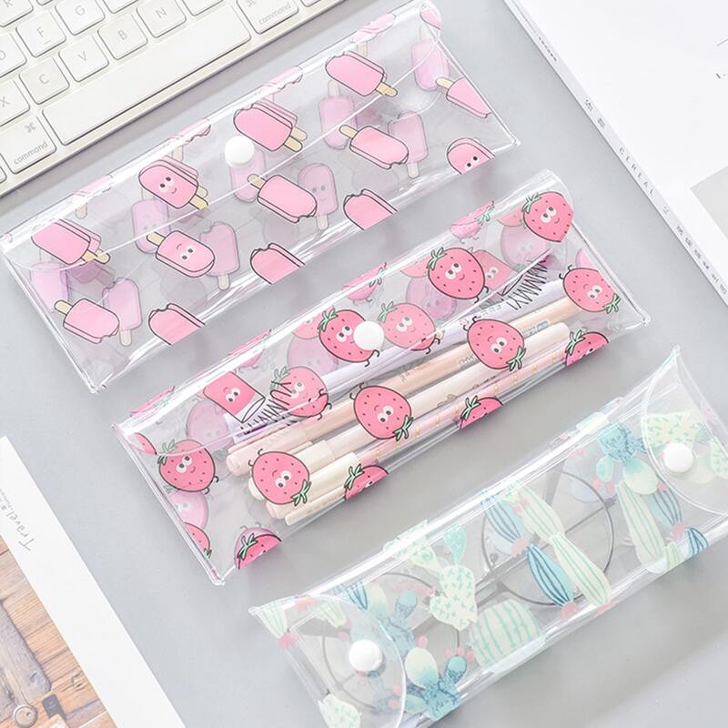 

1pc Mixed Pattern Random Pencil Bag, Multicolor