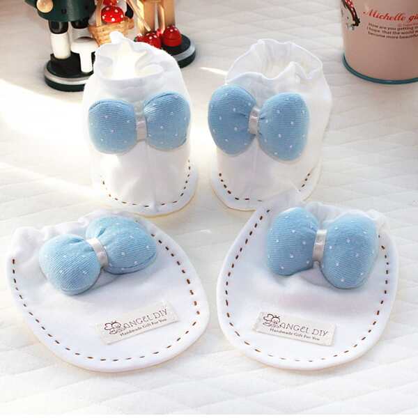 

1set DIY Baby Feet Cover, Multicolor
