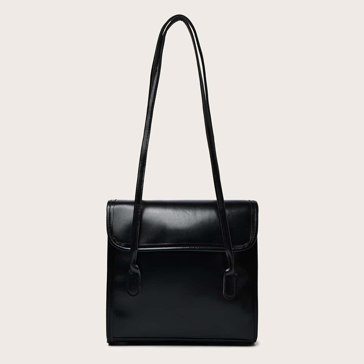 

Minimalist Shoulder Bag, Black