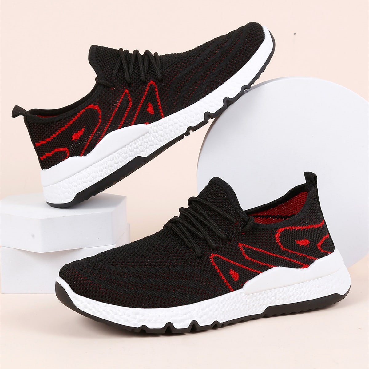 Image of Lace Up Front Sneakers