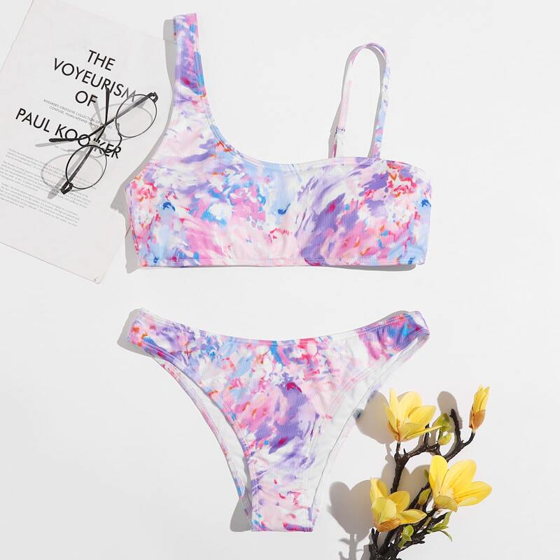

Tie Dye Bikini Swimsuit, Multicolor