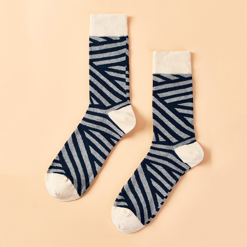 

Guys Stripe Crew Socks, Black