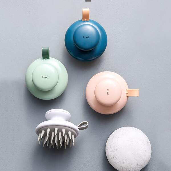 

1pc Random Color Shampoo Brush, Multicolor