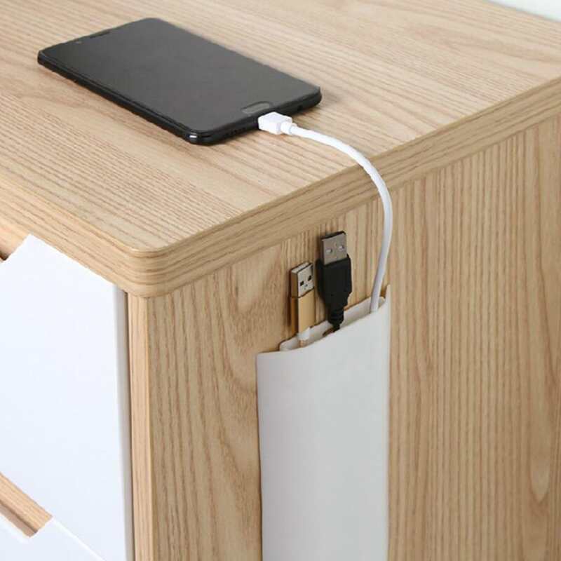 

1pc Random Color Cable Organizer Box, Multicolor