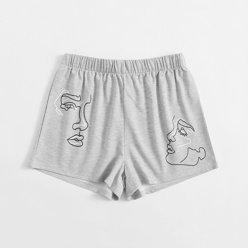 

Figure Graphic Shorts, Light grey