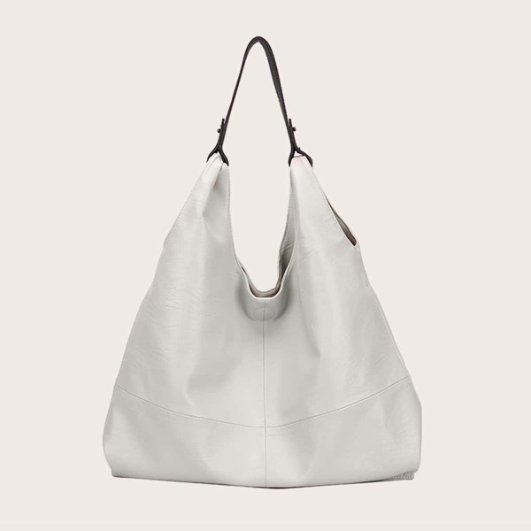 

Large Capacity Hobo Bag, Beige