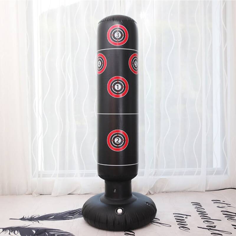 

1pc Stress-relieving Boxing Pillar, Black