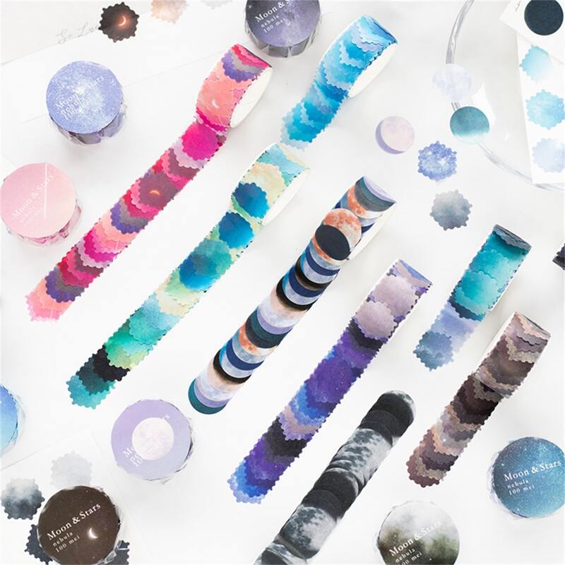 

1roll Random Color DIY Tape, Multicolor