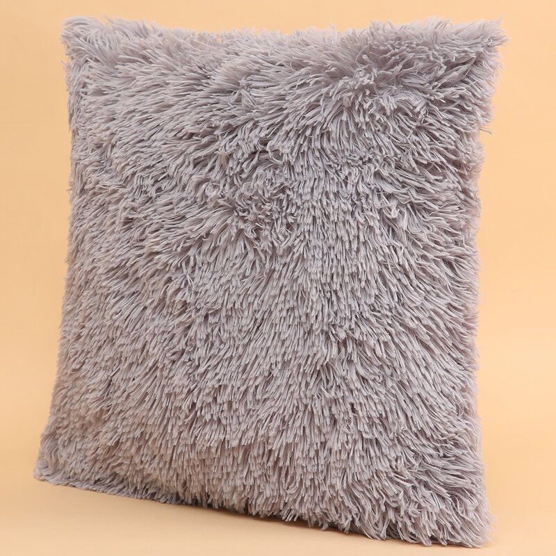 

Plain Cushion Cover Without Filler, Grey