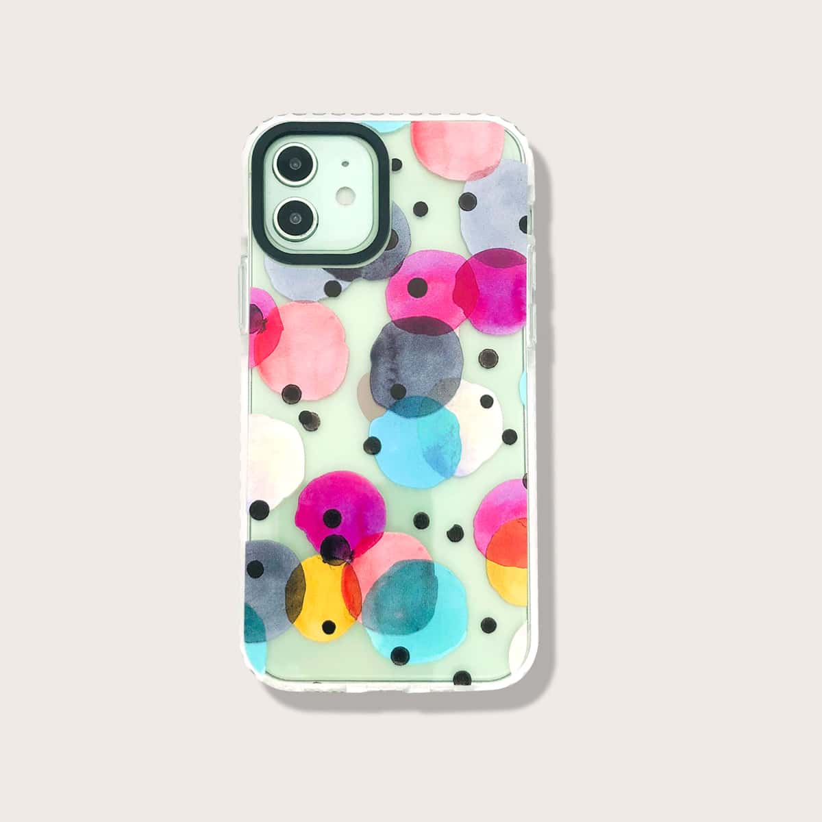 

Colorful Polka Dot iPhone Case, Multicolor