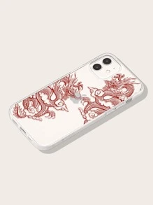 Chinese Dragon Print Case Compatible With iPhone