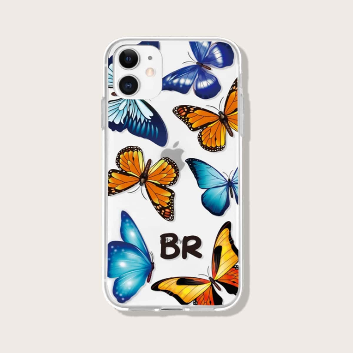 Butterfly Clear iPhone Case