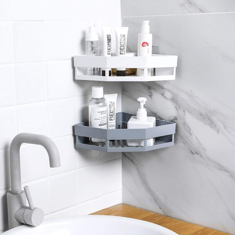 

1pc Corner Storage Rack, Multicolor