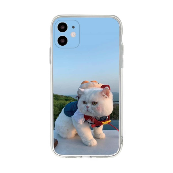 

Cat Print iPhone Case, Multicolor