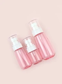 3pcs Portable Spray Bottle , Travel Essentials - Pink - View 3