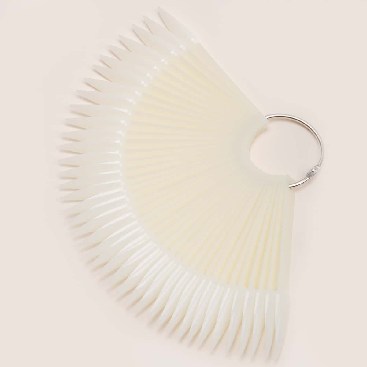 

40pcs False Nail Display Card, Beige