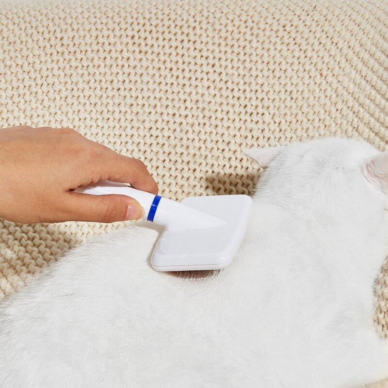 

1pc Pet Hair Brush, White