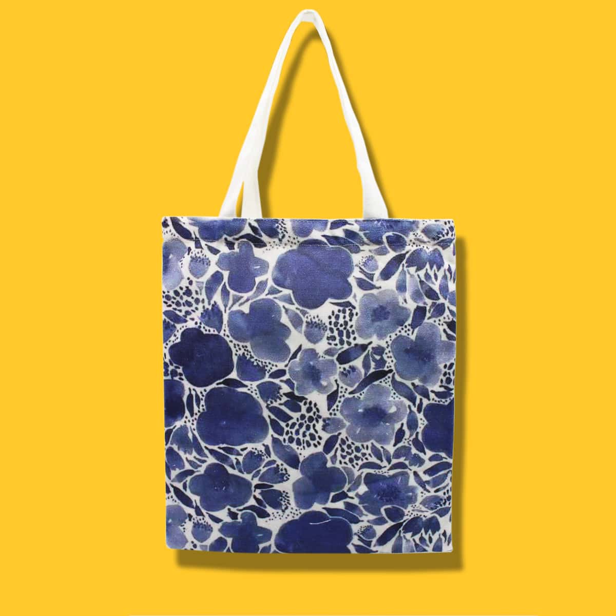 Image of Flower Print Shopper Bag