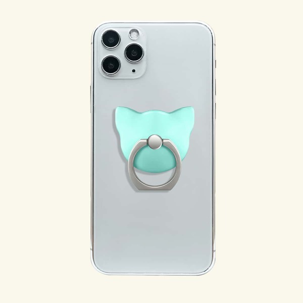 

Metal Phone Ring Holder, Mint blue