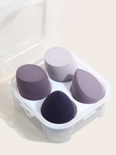 4pcs Makeup Sponge & 1pc Storage Box - 100 Mother's Day Gift Ideas
