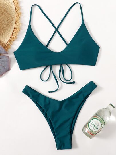 High Cut Bikini Swimsuit