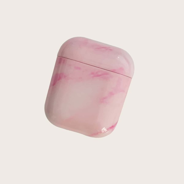 

Marble Pattern Airpods Case, Pink