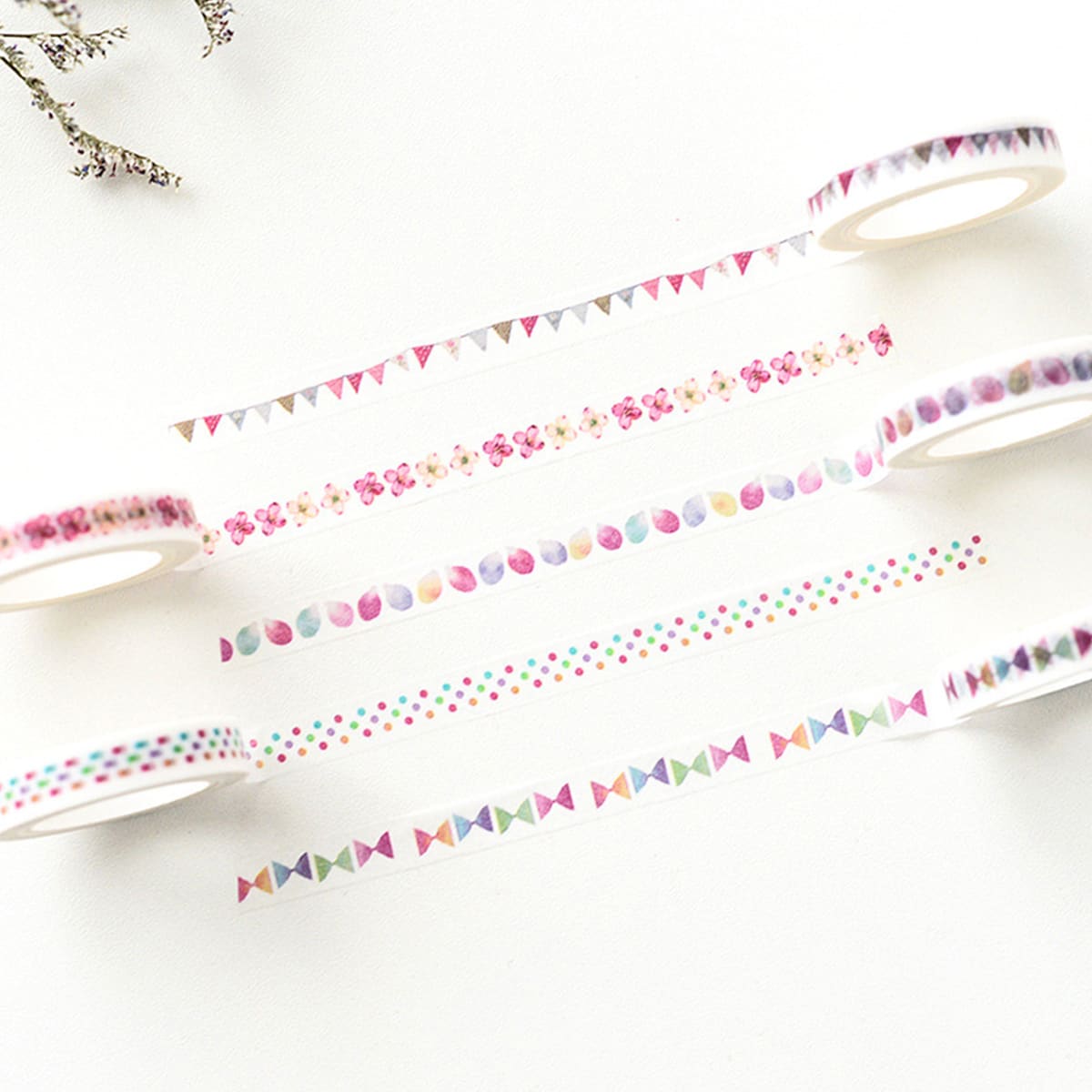 

2pcs Random Color Masking Tape, Multicolor