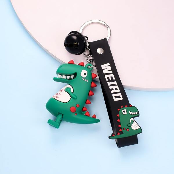 

Брелок с динозавром, Темно-зеленый