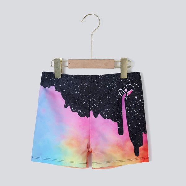 

Boys Galaxy & Water Color Swim Shorts, Multicolor