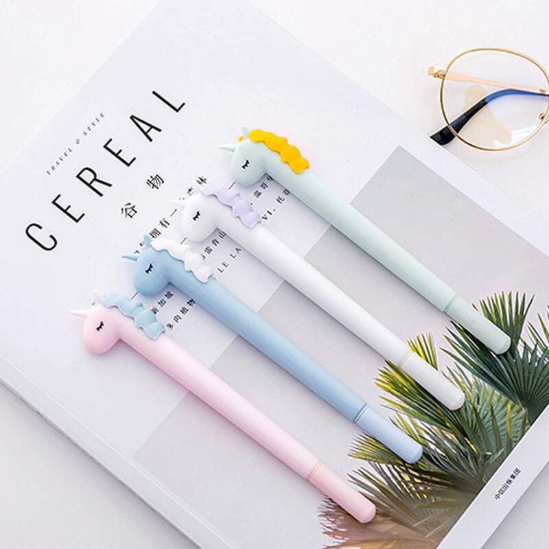 

1pc Unicorn Gel Pen, Multicolor