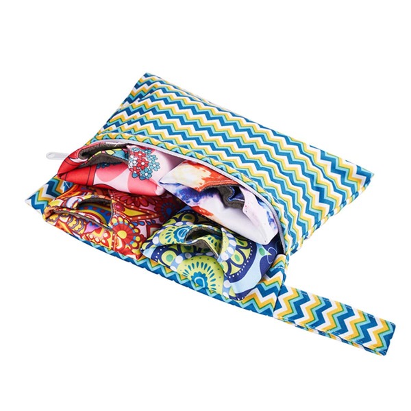 

1pc Random Pattern Sanitary Napkin Storage Bag, Multicolor
